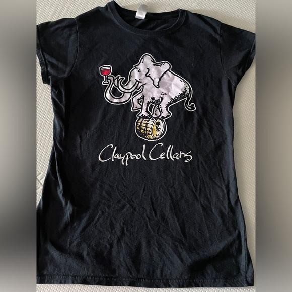 “Claypool Cellars” Les Claypool of PRIMUS ect… his winery t-shirt - Picture 1 of 6